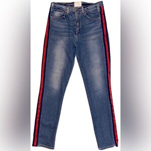 McGuire Women’s Sz 27 Denim Jeans Red Stripe Style 246A